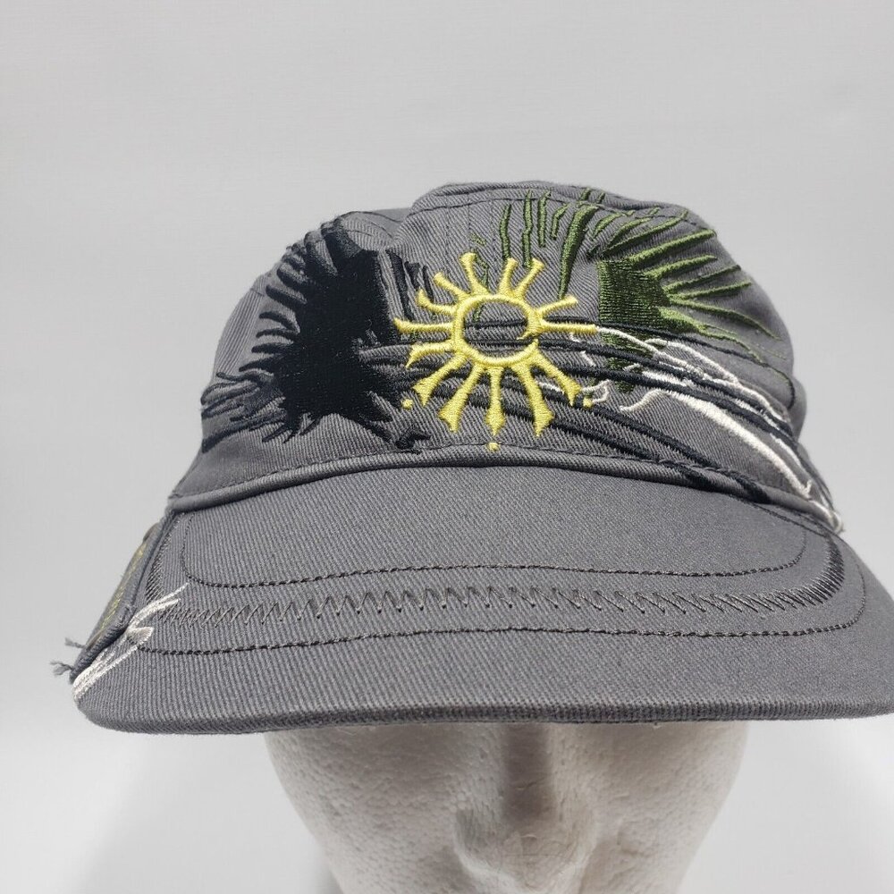 Cirque Du Soleil Dare To Dream Gray Embroidered Small Medium Hat Twill with Tag